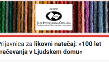 Likovni natečaj - vabilo in prijavnica